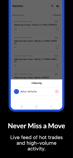 PolyCat: Polymarket Alerts Screenshot 3