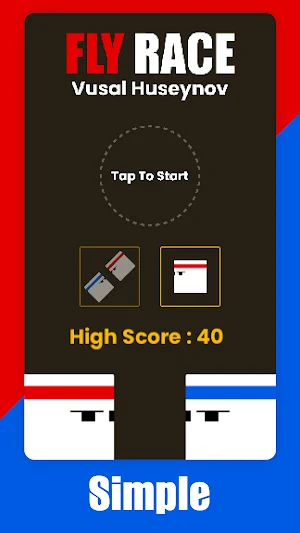 Fly Race : 2 Player Game Screenshot 0