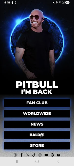 Official Pitbull Fan Club Screenshot 0