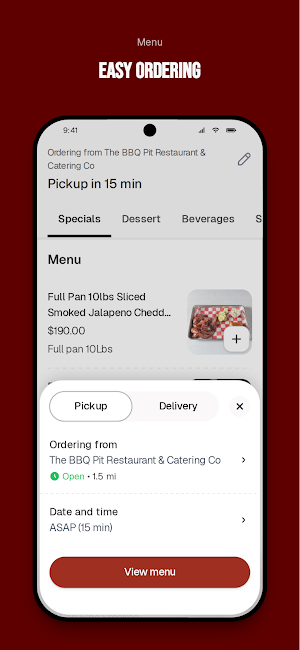 BBQ Pit Restaurant & Catering Screenshot 2