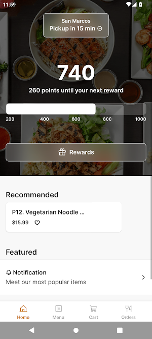 Lab C Food Kitchen To Go Screenshot 0