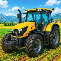 Farm Tractor Driving