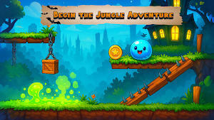 Jungle Adventure - Super Slime Screenshot 0