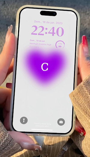 Letters Live Wallpaper Screenshot 1