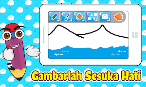 Buku Gambar + Mewarnai Screenshot 1