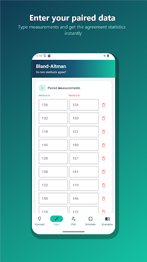 Bland-Altman Screenshot 1