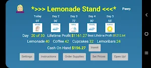 Lemonade Stand Screenshot 1
