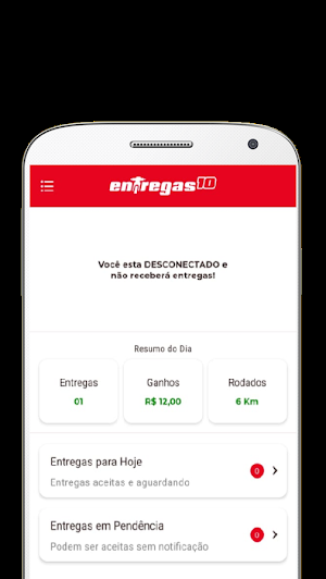 Entregas10 - Entregador Screenshot 1