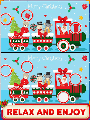 Christmas Spot The Differences Screenshot 3