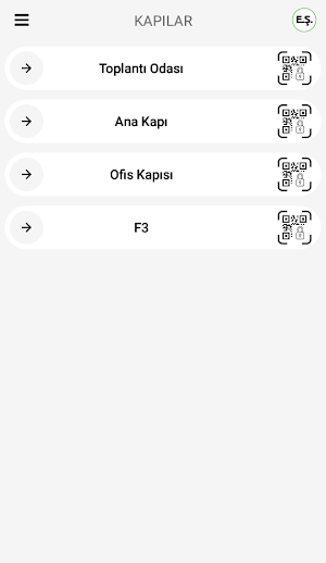 Doors App - Akıllı Geçiş Screenshot 3