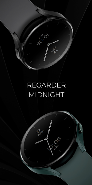 Regarder Midnight - Watch Face Screenshot 1
