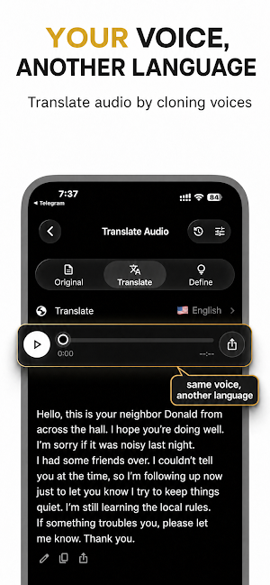 VocaLingo: Voice Translator Screenshot 0
