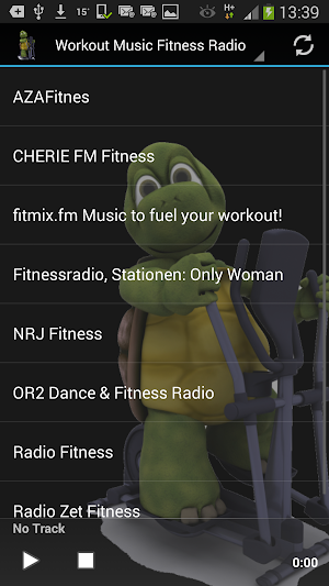 Workout Music Fitness Radio Screenshot 0