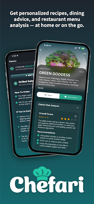 Chefari: Menu & Recipe Expert Screenshot 0