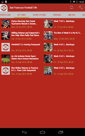San Francisco Football 24h Screenshot 3