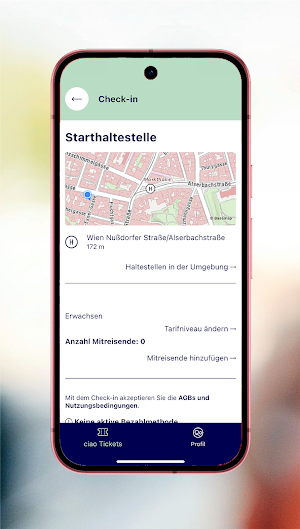 ciao: Check-In and Out Screenshot 1