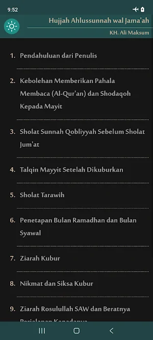 Hujjah Ahlussunnah Screenshot 2