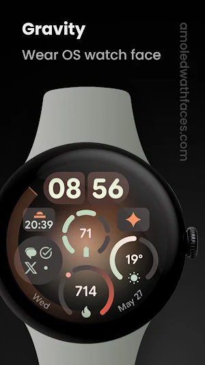 Gravity Watch Face Screenshot 0