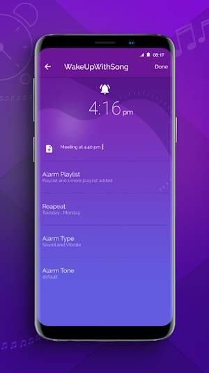 Musical Alarm-Wake up with you Screenshot 1