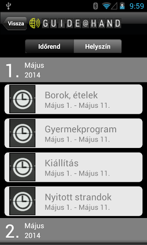 Nyitott Balaton GUIDE@HAND Screenshot 1