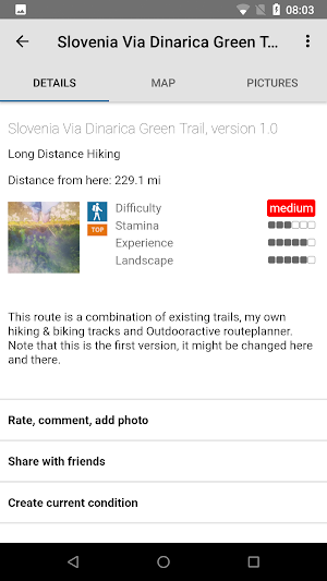 Via Dinarica Trail Screenshot 3