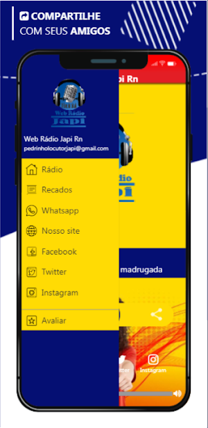 Web Rádio Japi Rn Screenshot 2
