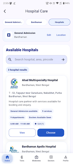 AidWellness - Smart HealthCare Screenshot 1
