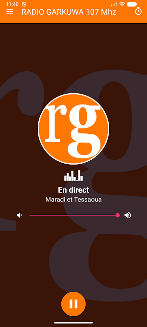 RADIO GARKUWA 107 Mhz Screenshot 2