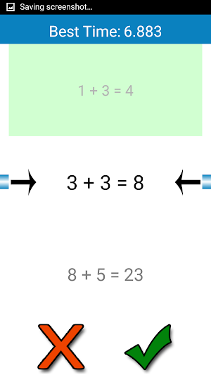 Fast Math Game Screenshot 1