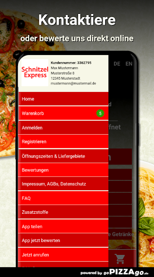 Schnitzel Express Romrod Screenshot 2