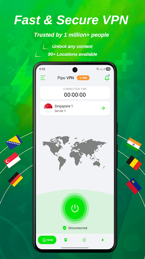 Pipo VPN - Fast & Secure VPN Screenshot 0