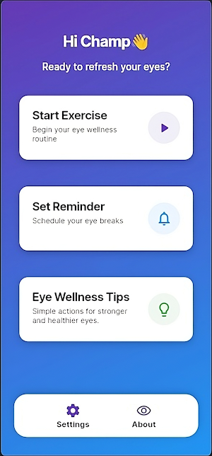 EyeZenergi Screenshot 2