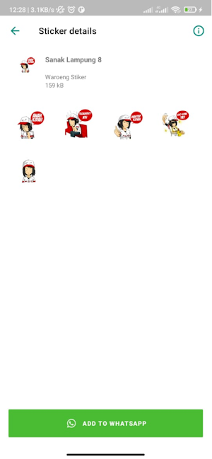 Sticker Sanak Lampung Screenshot 3