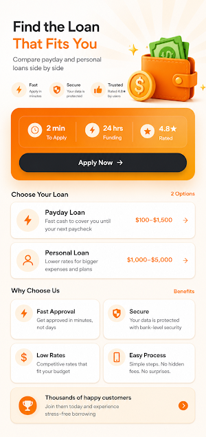 Sunshine Loans Cash Advance US Screenshot 0