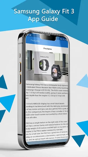 Samsung Galaxy Fit 3 App Guide Screenshot 3