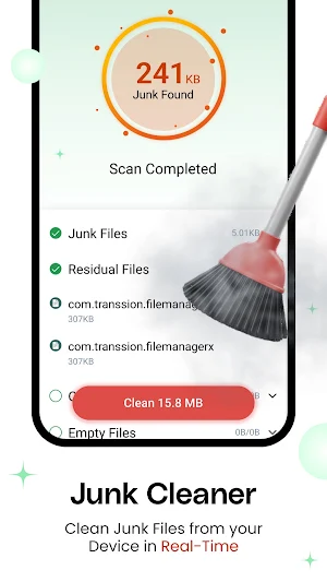 Antivirus: Junk Cleaner, Virus Screenshot 1