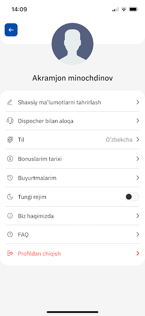 Baraka Taxi Screenshot 1