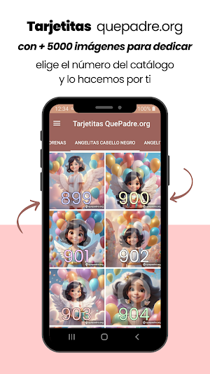 Tarjetitas Quepadre.org Screenshot 0