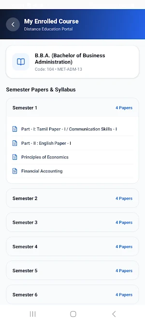 MyEduLearner Screenshot 3
