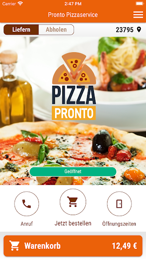 Pronto Pizzaservice Screenshot 0