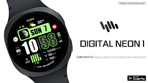 SamWatch Digital Neon 1 Screenshot 0