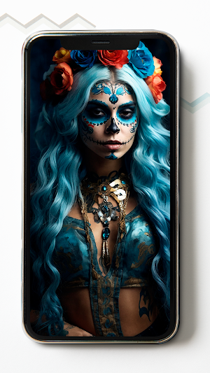 Mexican Skull HD Wallpapers Screenshot 1