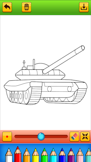 tank car coloring book Screenshot 3