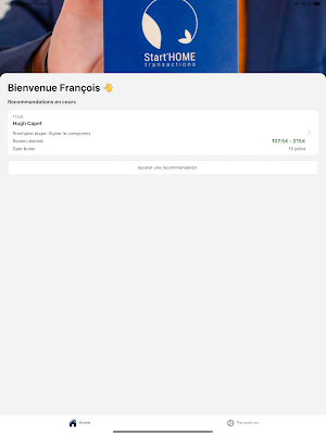 Start Home Contact Screenshot 3