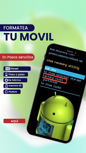 Como Formatear un celular Screenshot 3