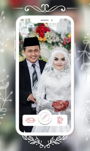 Hijab Wedding Couple Bridal Dress Screenshot 2
