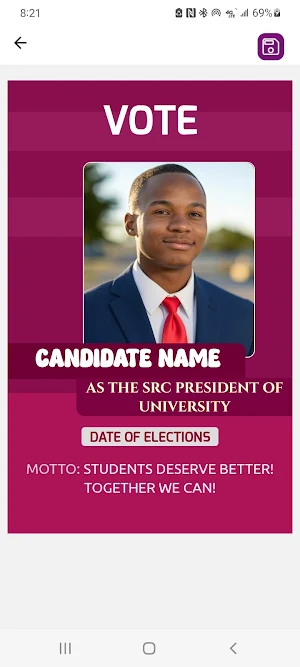 Election Poster Maker Creator Screenshot 2