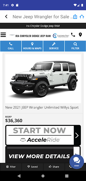Ira Chrysler Dodge Jeep RAM Screenshot 2
