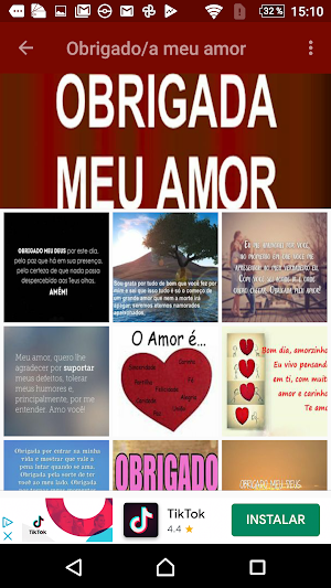 MUITO OBRIGADA/O AMOR Screenshot 0