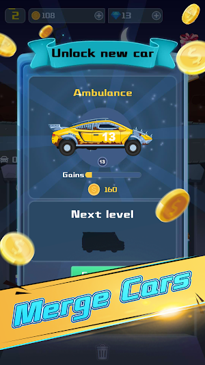 Idle Cars: Merge! Screenshot 1